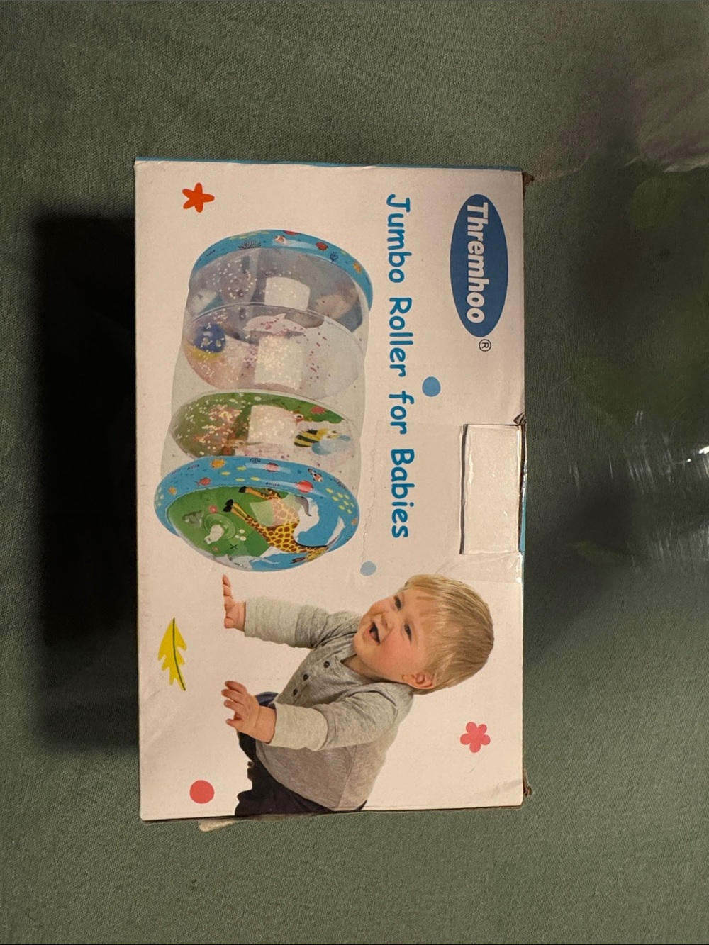 Jumbo Roller for Babies - Soft Sensory Play Tube